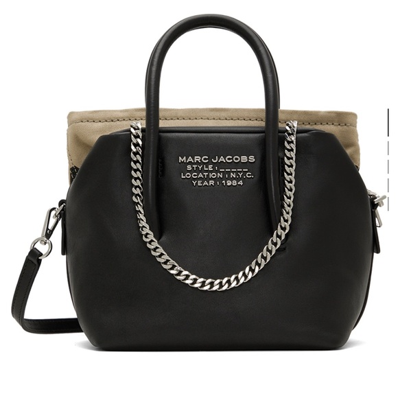MARC JACOBS Black Mini “The Duet” Top Handle Bag - Picture 7 of 8